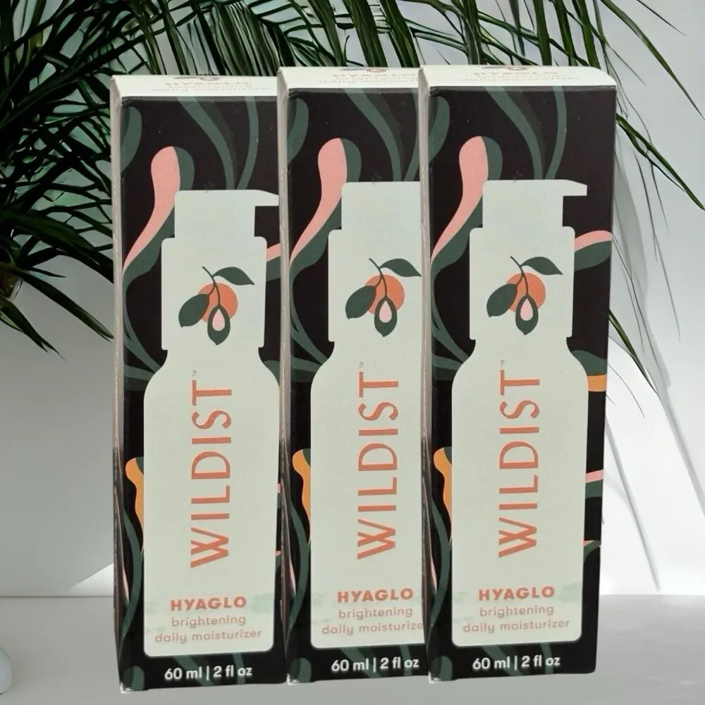Wildist Daily Brightening Face Moisturizer Lotion Jojoba Oil New Sealed Lot of 3